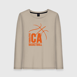 Женский лонгслив California Basket