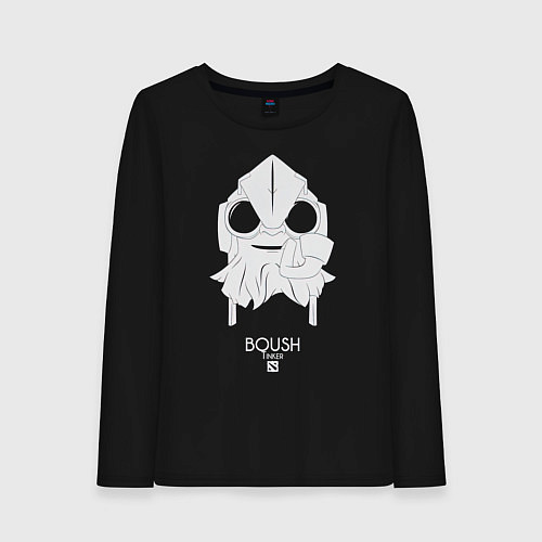 Женский лонгслив Тинкер из Доты 2 / Черный – фото 1