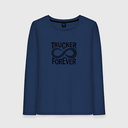 Женский лонгслив Trucker Forever