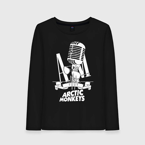 Женский лонгслив Arctic Monkeys, рок / Черный – фото 1