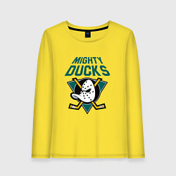 Женский лонгслив Анахайм Дакс, Mighty Ducks