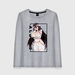 Лонгслив хлопковый женский Альбедо Albedo Повелитель, цвет: меланж