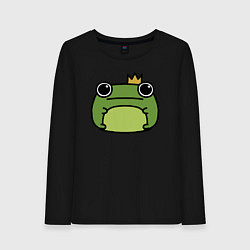 Женский лонгслив Frog Lucky король