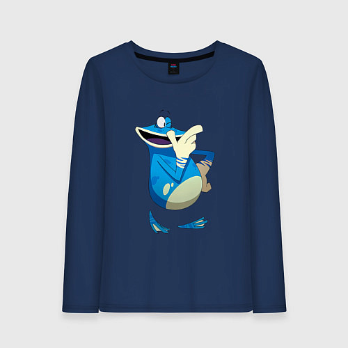 Женский лонгслив Globox Rayman Legends / Тёмно-синий – фото 1