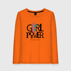 Женский лонгслив Girl power