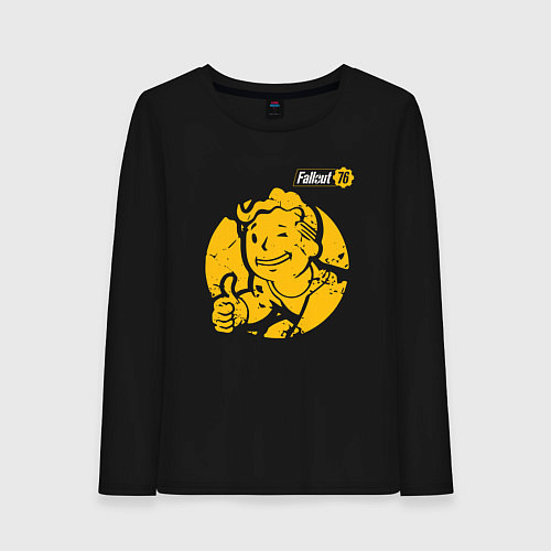 Женский лонгслив FALLOUT / Черный – фото 1