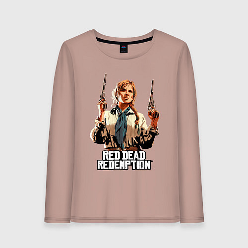 Женский лонгслив Sadie Adler / Пыльно-розовый – фото 1