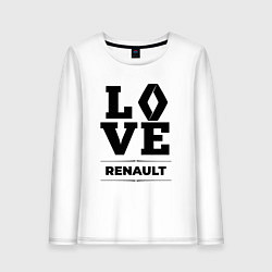 Женский лонгслив Renault Love Classic