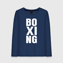 Женский лонгслив Boxing classic