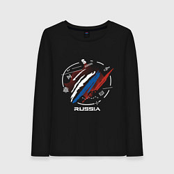 Женский лонгслив Флаг моего государства