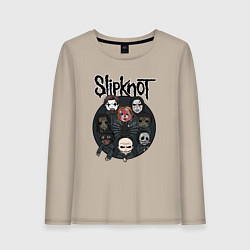 Женский лонгслив Slipknot art fan