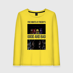 Женский лонгслив Freddy good and bad