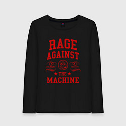 Женский лонгслив Rage Against the Machine красный