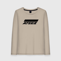 Женский лонгслив Ateez big logo