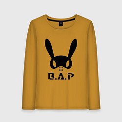 Женский лонгслив B A P big logo