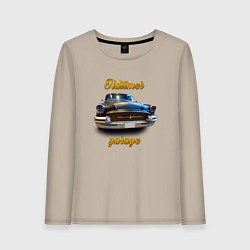 Женский лонгслив Ретро автомобиль Buick Roadmaster