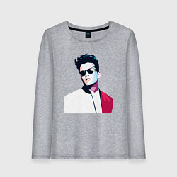 Женский лонгслив Бруно Марс