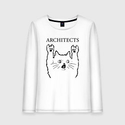 Женский лонгслив Architects - rock cat