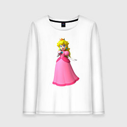 Женский лонгслив Пич принцесса из Марио
