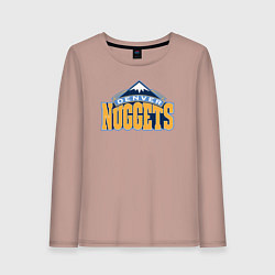 Женский лонгслив Denver Nuggets