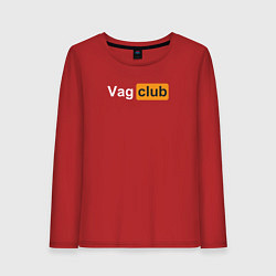 Женский лонгслив Vag club