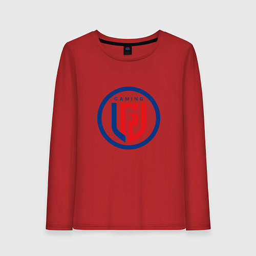 Женский лонгслив PSG LGD logo / Красный – фото 1