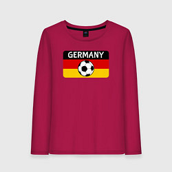 Женский лонгслив Football Germany