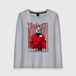 Лонгслив хлопковый женский Slipknot Corey, цвет: меланж