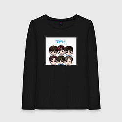 Женский лонгслив Чиби Астро
