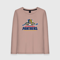 Женский лонгслив Florida panthers - hockey team