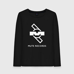 Женский лонгслив Depeche Mode Mute Records Logo