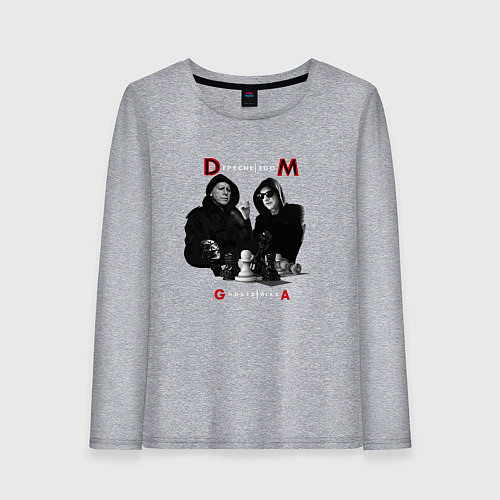 Женский лонгслив Depeche Mode - Ghosts Again / Меланж – фото 1