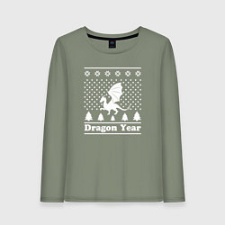 Женский лонгслив Sweater dragon year