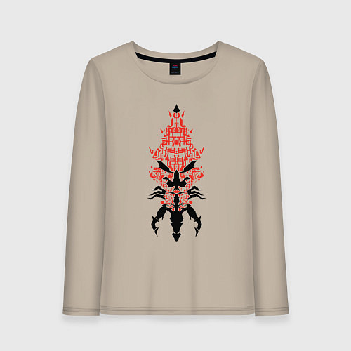 Женский лонгслив Левиафан Mass Effect / Миндальный – фото 1