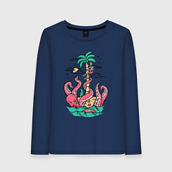 Женский лонгслив Опасное приключение