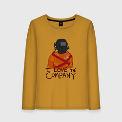 Женский лонгслив Lethal Company: I Love the Company