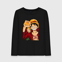 Женский лонгслив One piece x fight club