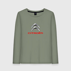 Женский лонгслив Citroen авто спорт