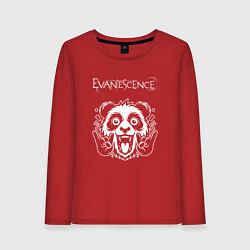 Женский лонгслив Evanescence rock panda