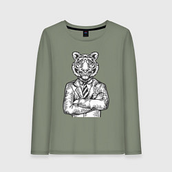 Женский лонгслив Tiger boss