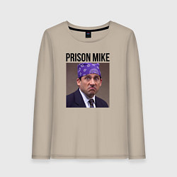 Женский лонгслив Prison mike Michael Scott - офис