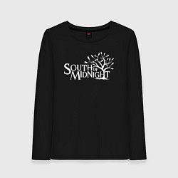 Женский лонгслив South of midnight logo