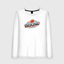 Женский лонгслив Boxing team