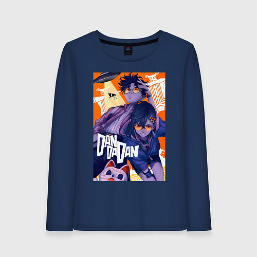 Женский лонгслив Аясэ Кэн Такакура / Тёмно-синий – фото 1