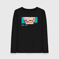 Лонгслив хлопковый женский Сэико Аясэ, цвет: черный