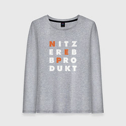 Женский лонгслив Nitzer ebb produkt