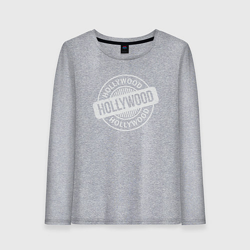 Женский лонгслив Hollywood / Меланж – фото 1