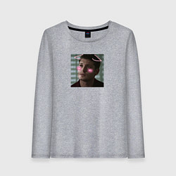 Лонгслив хлопковый женский Дин - Сверхъестественное, цвет: меланж