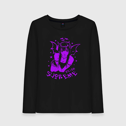 Женский лонгслив Reign supreme / Черный – фото 1