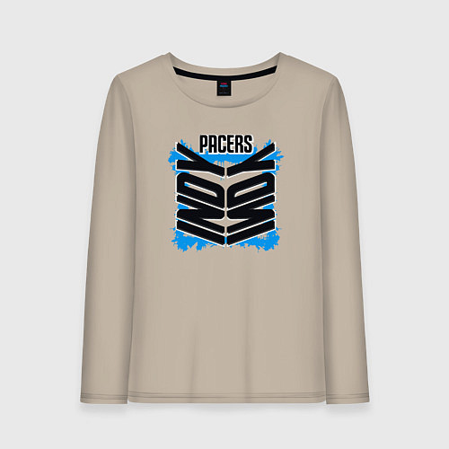 Женский лонгслив Pacers Indy / Миндальный – фото 1